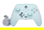 Power A Mando con Cable XBGP0004-01 para Xbox Series X/S Azul Algodón de Azúcar con Licencia Oficial Xbox