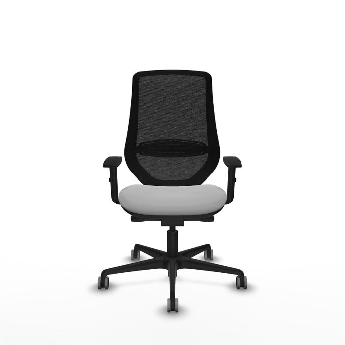 PIQUERAS Y CRESPO Silla de oficina Mardos con mecanismo Sincro/Traslack Gris claro/Negro PIQUERAS Y CRESPO Silla de oficina Mardos con mecanismo Sincro/Traslack Gris claro/Negro