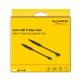 DeLOCK Cable USB Type-C a USB Type-C 8K 60W 3m Angulado
