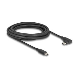 DeLOCK Cable USB Type-C a USB Type-C 8K 60W 3m Angulado