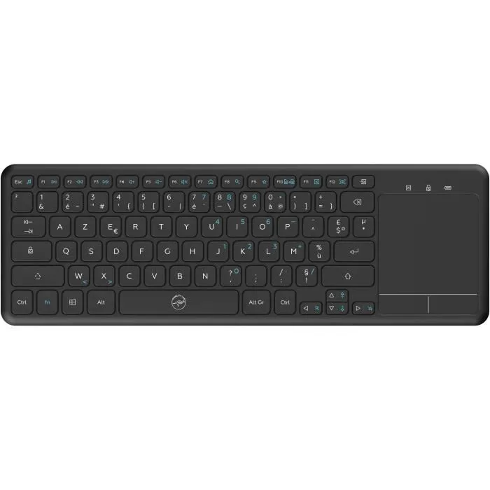 Mobility AUC3700527306643 Teclado Inalámbrico para Smart TV Negro Azerty