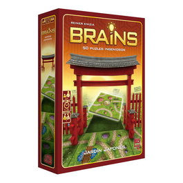 SD GAMES BRAINS El Jardín Japonés Juego de Mesa para 1 Jugador, Partidas de 5-20 Minutos, Rompecabezas Estratégico