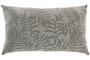 DKD Home Decor Cojín de Algodón Gris Jaquard 70x40 cm