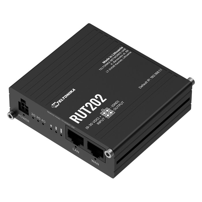 Teltonika RUT202 Router Industrial Compacto Dual-SIM