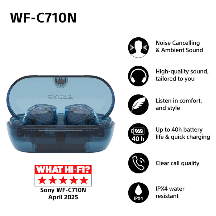 Sony WF-C710N Azul cristal