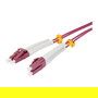 Synergy21 S217023 Cable de Fibra Óptica OM4 de 2 m, 2x LC a 2x LC, 50/125 um, Full Duplex, LSZH, para Conectores