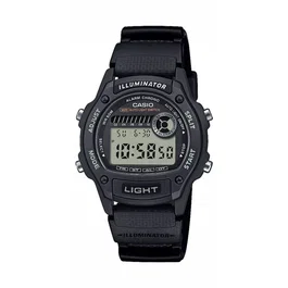 CASIO W-220H Reloj Digital Unisex de Cuarzo Negro para Hombre y Mujer