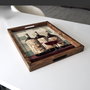 Aberto Design REF048 Bandeja de Madera Maciza 48 x 38 x 4 cm