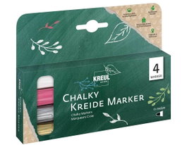 Kreul Set 4 Rotuladores Tiza KREUL CHALKY Invierno