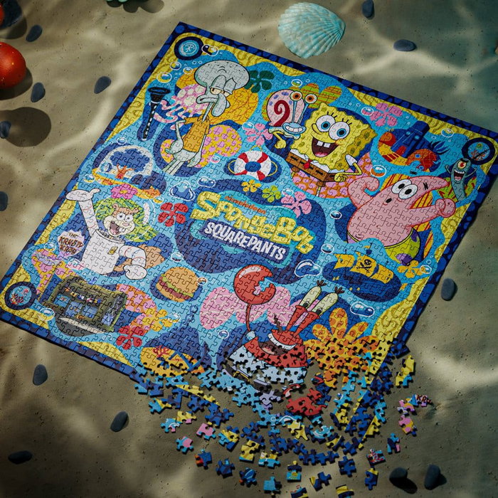 Bob Esponja Puzzle Multi-Dimensionales (1000 piezas)