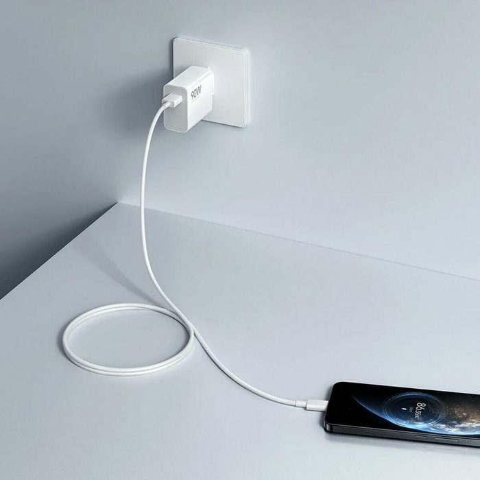 Xiaomi HyperCharge Combo 90W USB-A Blanco con Cable USB-C Xiaomi HyperCharge Combo 90W USB-A Blanco con Cable USB-C