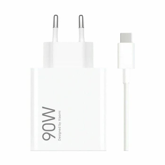 Xiaomi HyperCharge Combo 90W USB-A Blanco con Cable USB-C Xiaomi HyperCharge Combo 90W USB-A Blanco con Cable USB-C