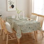 Hermia ASR-TBLCLT25-47 Mantel de Mesa 140 x 300 cm - Lujosa Mezcla 50% Algodón y 50% Poliéster, Elegante y Duradero, Fácil de Cuidar