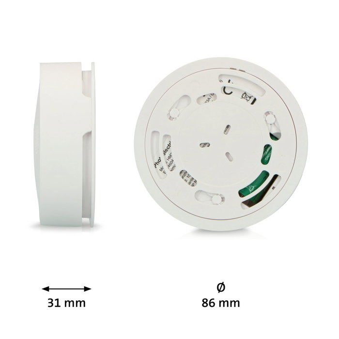 Alecto SA61 Detector de Humo Inalámbrico Conectable Alecto SA61 Detector de Humo Inalámbrico Conectable