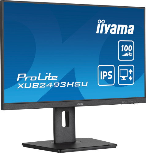 Iiyama XUB2493HSU-B7 Monitor 24" IPS 100Hz USB Hub Altura Ajustable Full HD Mate