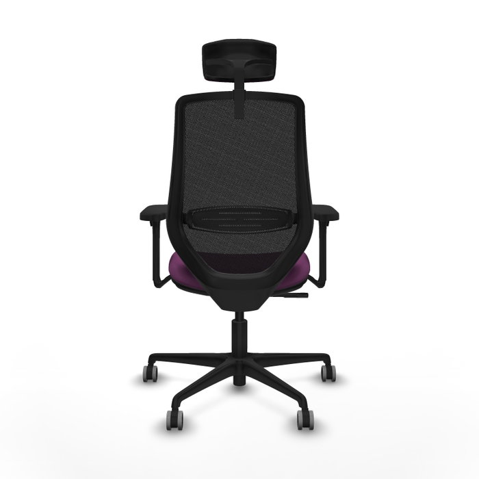 PIQUERAS Y CRESPO Silla de oficina Mardos Morado y Negro con mecanismo Sincro PIQUERAS Y CRESPO Silla de oficina Mardos Morado y Negro con mecanismo Sincro