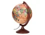 Liderpapel Globo Terraqueo con Luz Físico y Político Estilo Antiguo, Diámetro 26 cm, Esfera Educativa para Hogar y Escuela