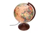 Liderpapel Globo Terraqueo con Luz Físico y Político Estilo Antiguo, Diámetro 26 cm, Esfera Educativa para Hogar y Escuela