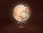 Liderpapel Globo Terraqueo con Luz Físico y Político Estilo Antiguo, Diámetro 26 cm, Esfera Educativa para Hogar y Escuela