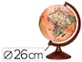 Liderpapel Globo Terraqueo con Luz Físico y Político Estilo Antiguo, Diámetro 26 cm, Esfera Educativa para Hogar y Escuela