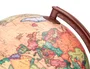 Liderpapel Globo Terraqueo con Luz Físico y Político Estilo Antiguo, Diámetro 26 cm, Esfera Educativa para Hogar y Escuela