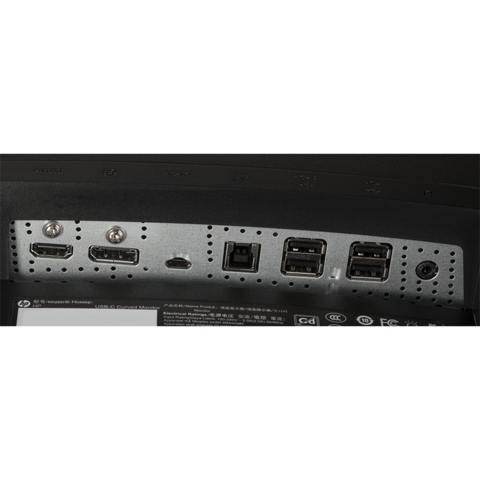 HP P34hc G4 Monitor Curvo 34 WQHD USB-C Black HP P34hc G4 Monitor Curvo 34 WQHD USB-C Black