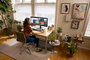 HP P34hc G4 Monitor Curvo 34 WQHD USB-C Black