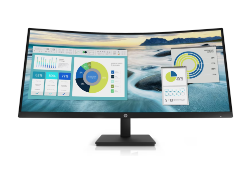 HP P34hc G4 Monitor Curvo 34 WQHD USB-C Black HP P34hc G4 Monitor Curvo 34 WQHD USB-C Black