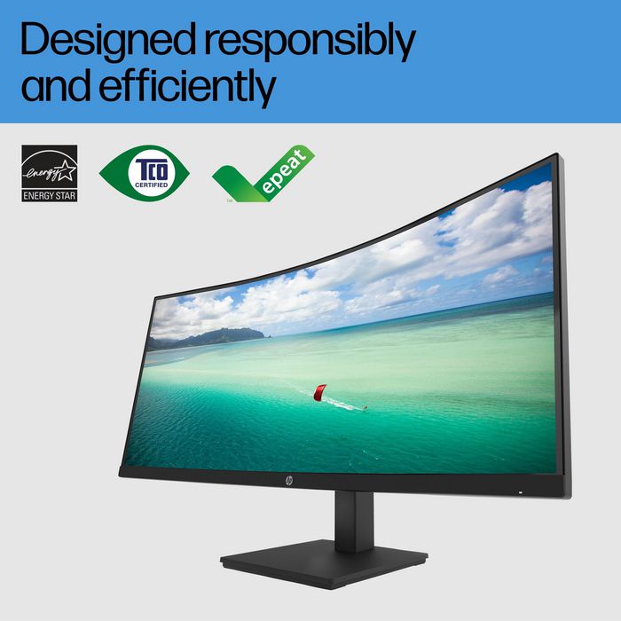 HP P34hc G4 Monitor Curvo 34 WQHD USB-C Black HP P34hc G4 Monitor Curvo 34 WQHD USB-C Black