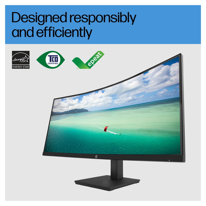HP P34hc G4 Monitor Curvo WQHD 34 pulgadas USB-C