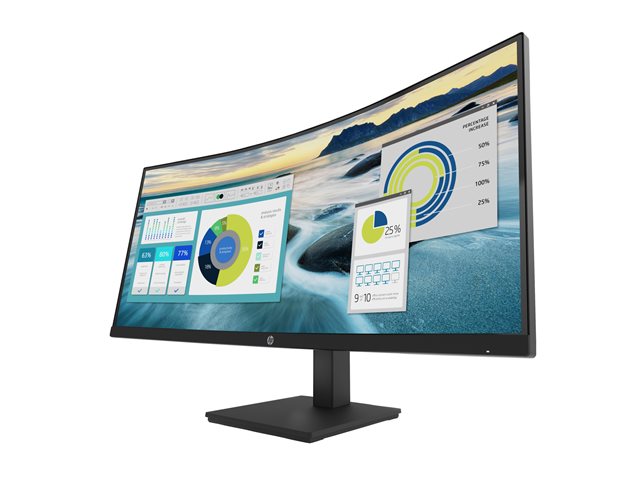 HP P34hc G4 Monitor Curvo 34 WQHD USB-C Black HP P34hc G4 Monitor Curvo 34 WQHD USB-C Black