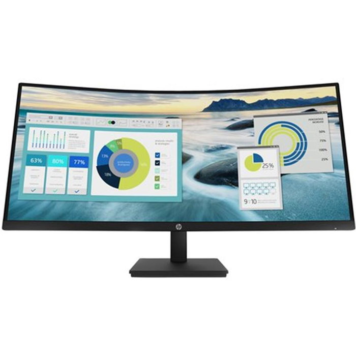 HP P34hc G4 Monitor Curvo 34 WQHD USB-C Black HP P34hc G4 Monitor Curvo 34 WQHD USB-C Black