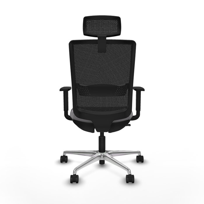 PIQUERAS Y CRESPO Silla de oficina Haches Gris y Negro PIQUERAS Y CRESPO Silla de oficina Haches Gris y Negro