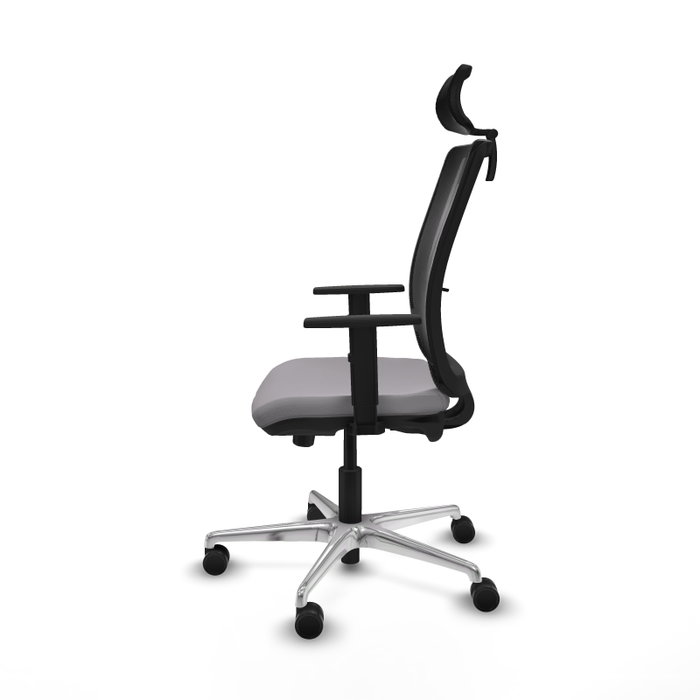 PIQUERAS Y CRESPO Silla de oficina Haches Gris y Negro PIQUERAS Y CRESPO Silla de oficina Haches Gris y Negro