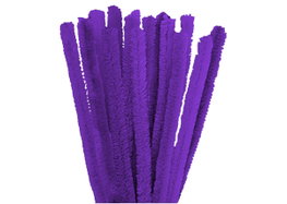 Innspiro Limpiapipas Chenilla Lila Oscuro 15mm x 50cm (10 unidades)