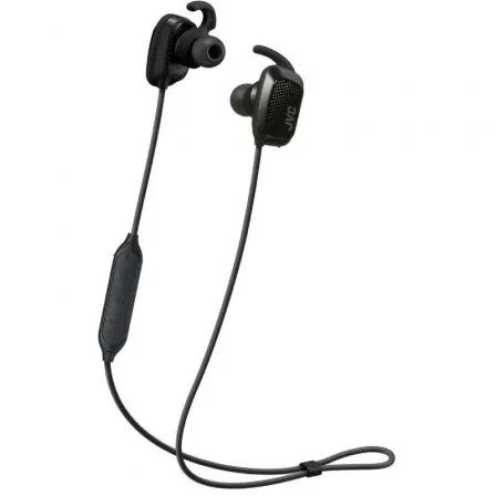 Auriculares Inalámbricos Deportivos JVC HA-ET65BV/ con Micrófono/ Bluetooth/ Negros Auriculares Inalámbricos Deportivos JVC HA-ET65BV/ con Micrófono/ Bluetooth/ Negros