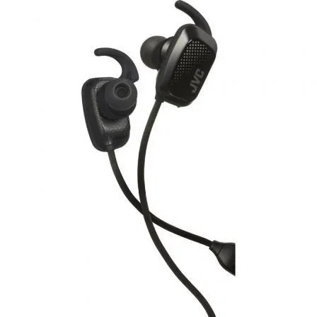 Auriculares Inalámbricos Deportivos JVC HA-ET65BV/ con Micrófono/ Bluetooth/ Negros Auriculares Inalámbricos Deportivos JVC HA-ET65BV/ con Micrófono/ Bluetooth/ Negros