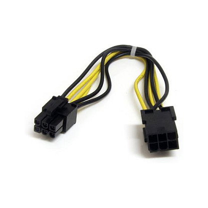 StarTech Cable de Extensión de Alimentación PCI Express de 6 pines, 8 pulgadas