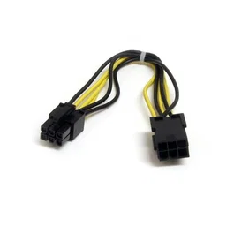 StarTech Cable de Extensión de Alimentación PCI Express de 6 pines, 8 pulgadas