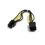 StarTech Cable de Extensión de Alimentación PCI Express de 6 pines, 8 pulgadas