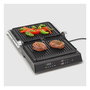 Severin KG 2399 Comfort Kontaktgrill, Plancha de Contacto Eléctrica de Placas Cerámicas Desmontables 1800W, 230°C, Negro y Acero Inoxidable