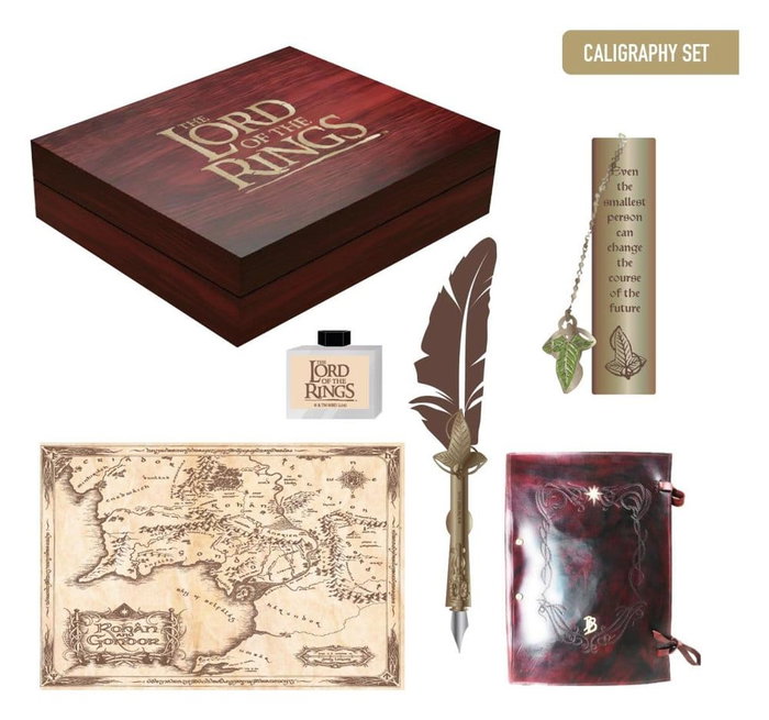 Cerdá Set de papelería de caligrafía El Señor de los Anillos Cerdá Set de papelería de caligrafía El Señor de los Anillos