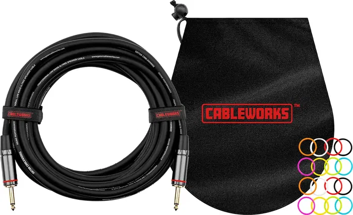 Cableworks Cable de Altavoz Jack/Jack - 4,5 M