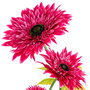 Flor Gerbera Fucsia Artificial 60 X 60 X 150 cm