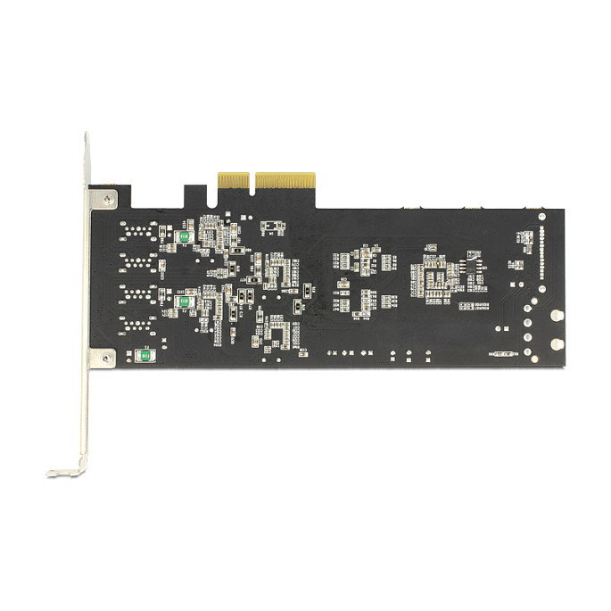 DeLOCK 89365 Tarjeta Adapter USB 3.0 PCIe Interna de 4 Puertos, USB 3.2 Gen 1 (5 Gbit/s), Compatible con Windows y Linux