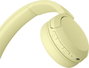Sony WH-CH520Y Auriculares Inalámbricos Supraaurales Amarillo
