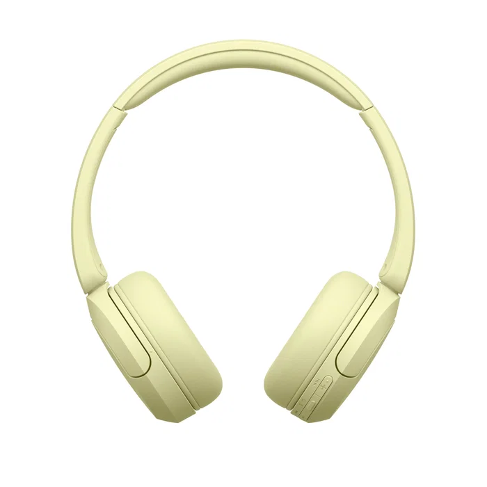Sony WH-CH520 Auriculares Inalámbricos Bluetooth Diadema Amarillo con Micrófono - 40h Autonomía, Carga Rápida USB-C