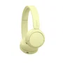 Sony WH-CH520 Auriculares Inalámbricos Bluetooth Diadema Amarillo con Micrófono - 40h Autonomía, Carga Rápida USB-C
