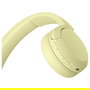 Sony WH-CH520 Audífonos Inalámbricos Bluetooth On-Ear de Diadema, Color Amarillo