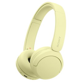 Sony WH-CH520 Audífonos Inalámbricos Bluetooth On-Ear de Diadema, Color Amarillo